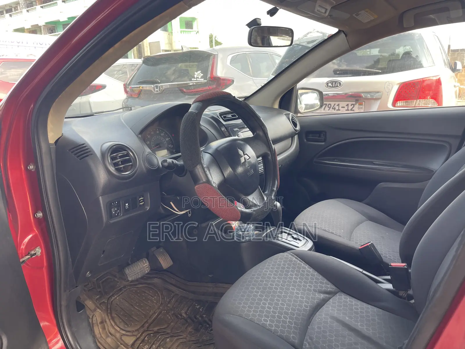 Mitsubishi Mirage 2015 Red