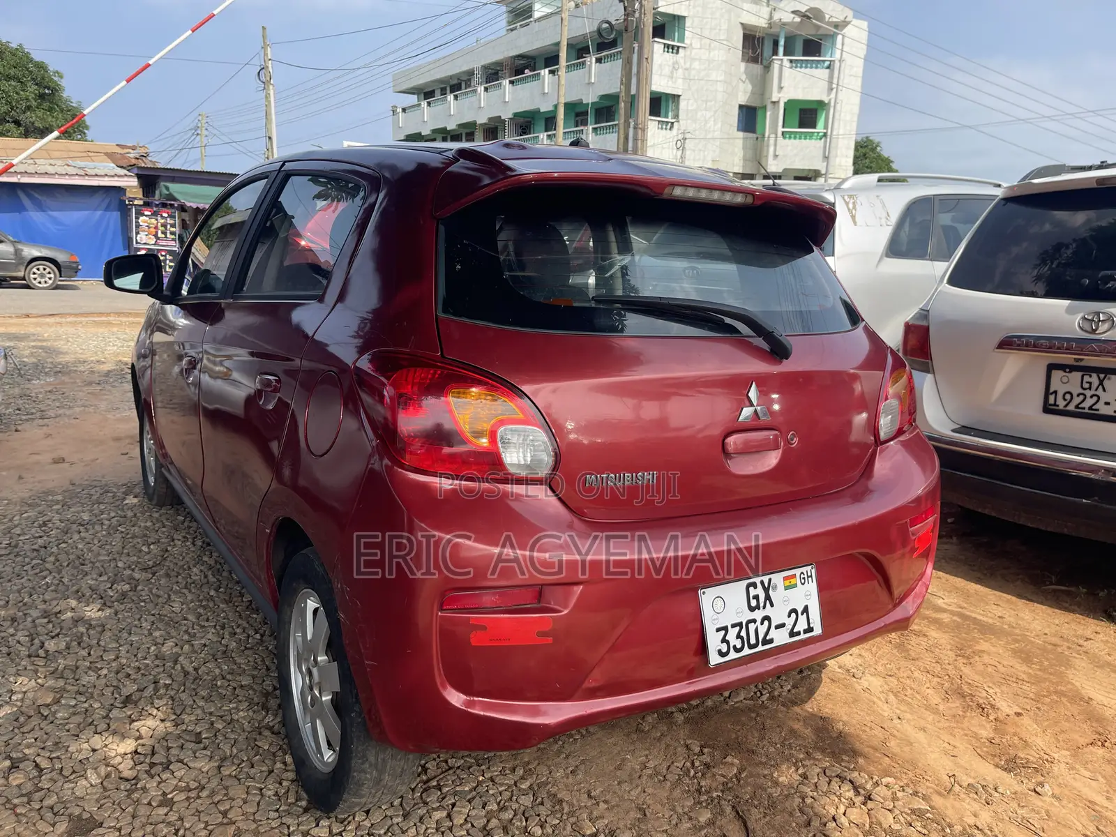 Mitsubishi Mirage 2015 Red