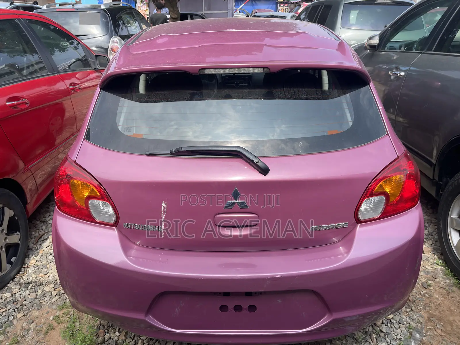 Mitsubishi Mirage 2015 Pink