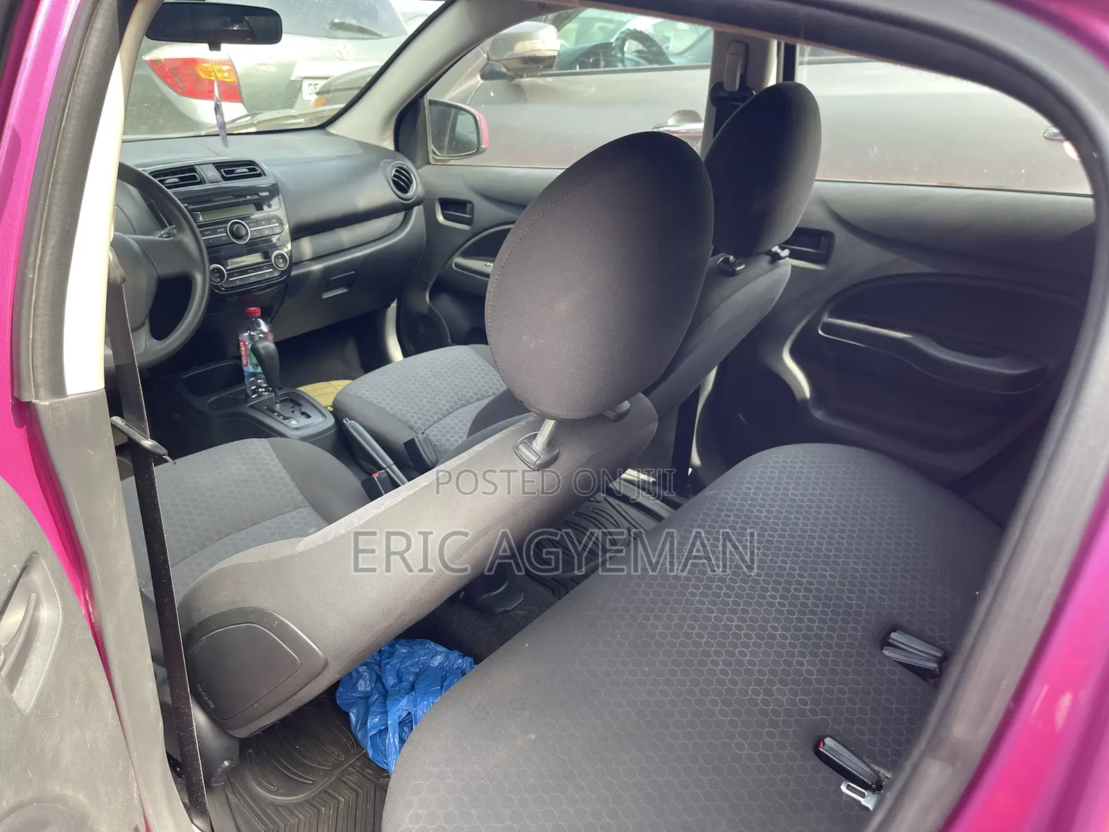 Mitsubishi Mirage 2015 Pink