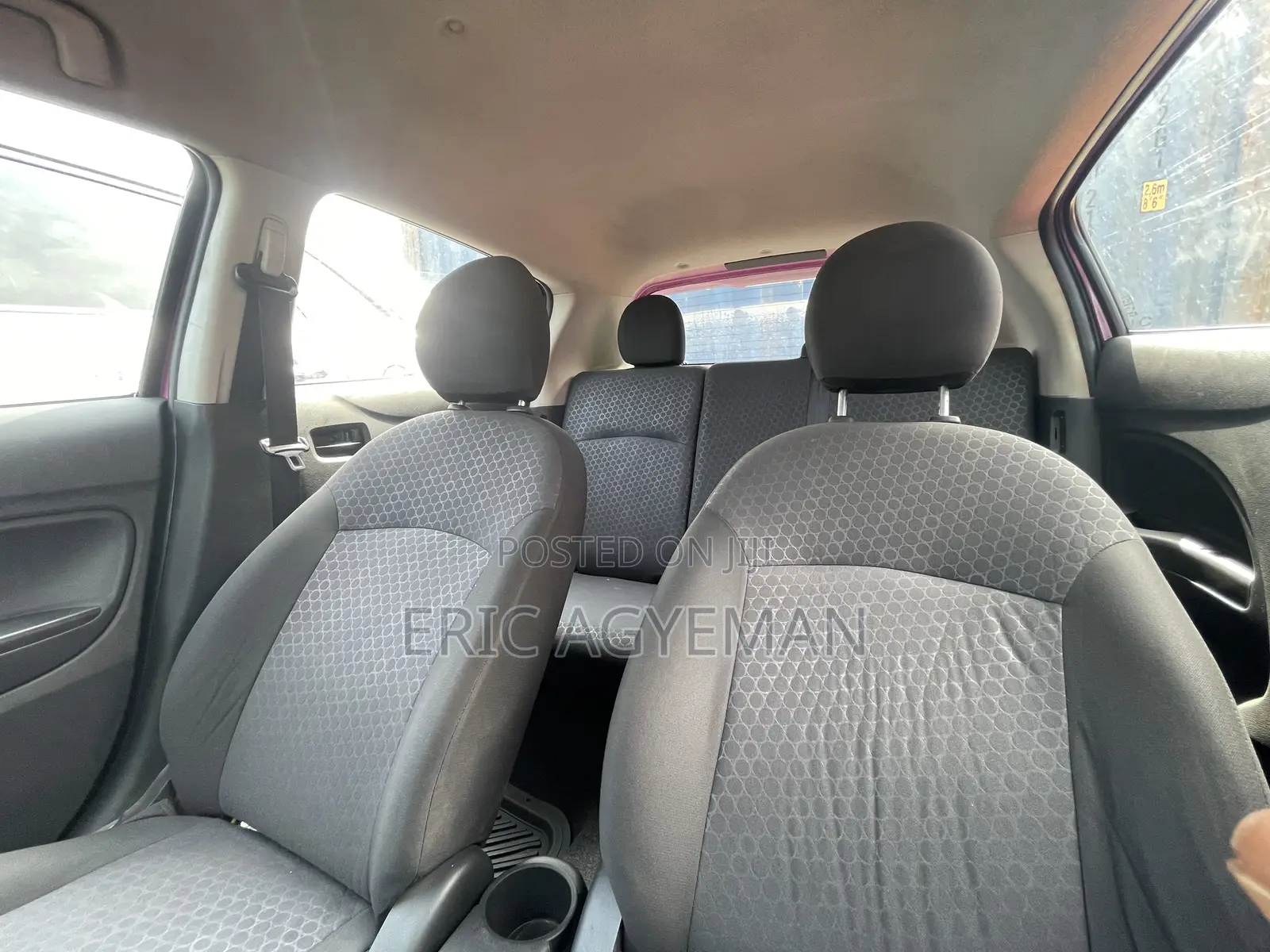 Mitsubishi Mirage 2015 Pink