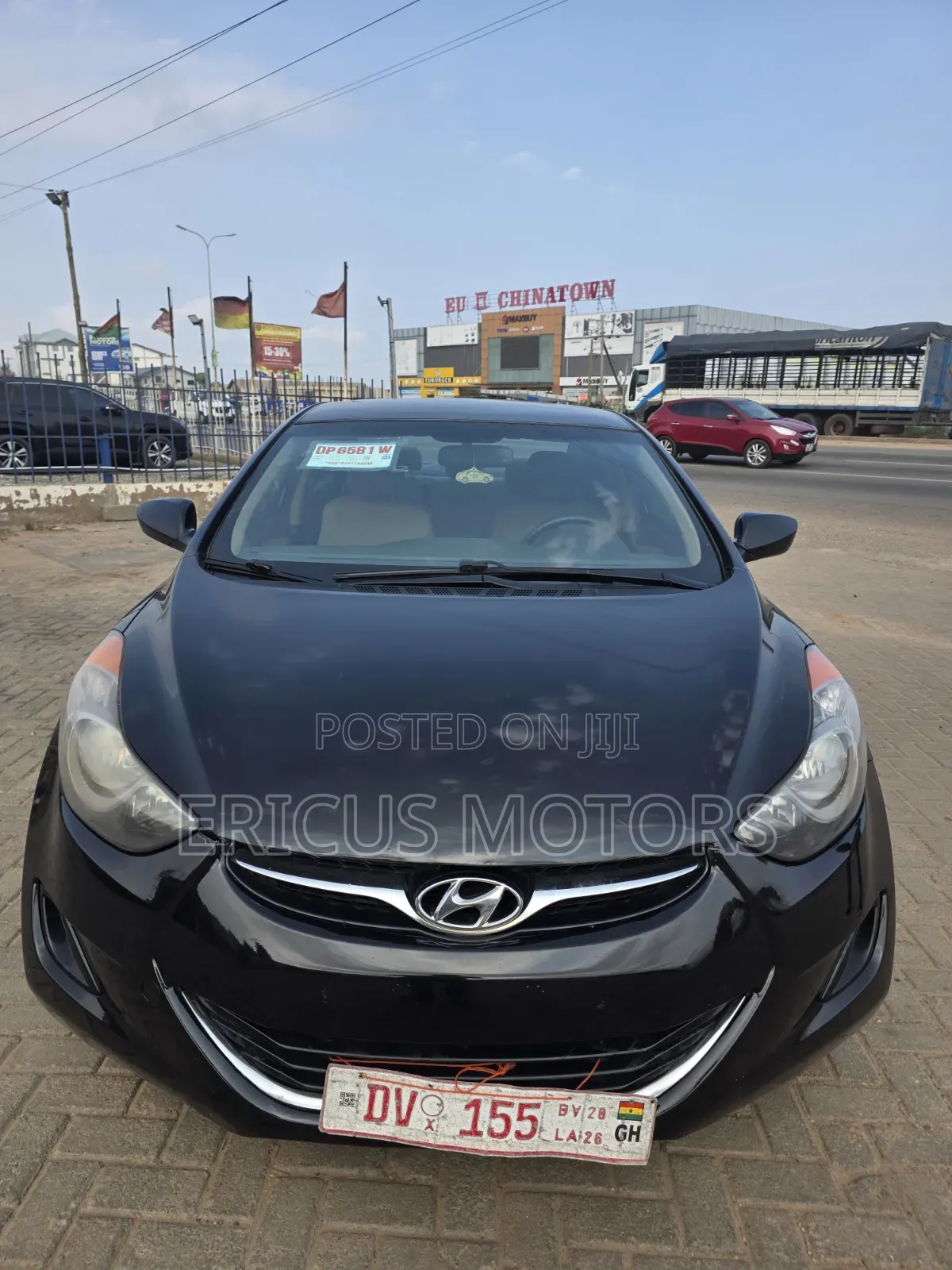 Hyundai Elantra 2012 Black