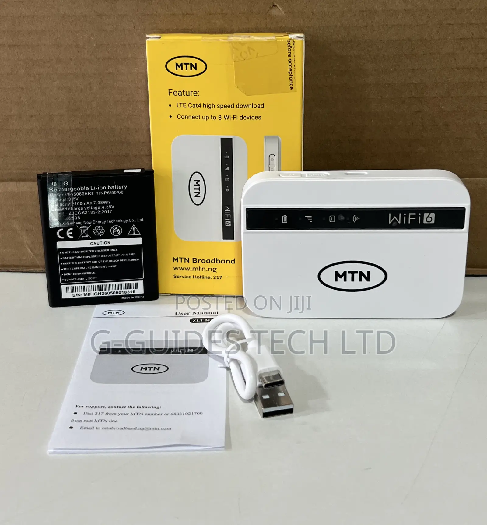 MTN 4g Broadband Universal Mifi ZLT M36