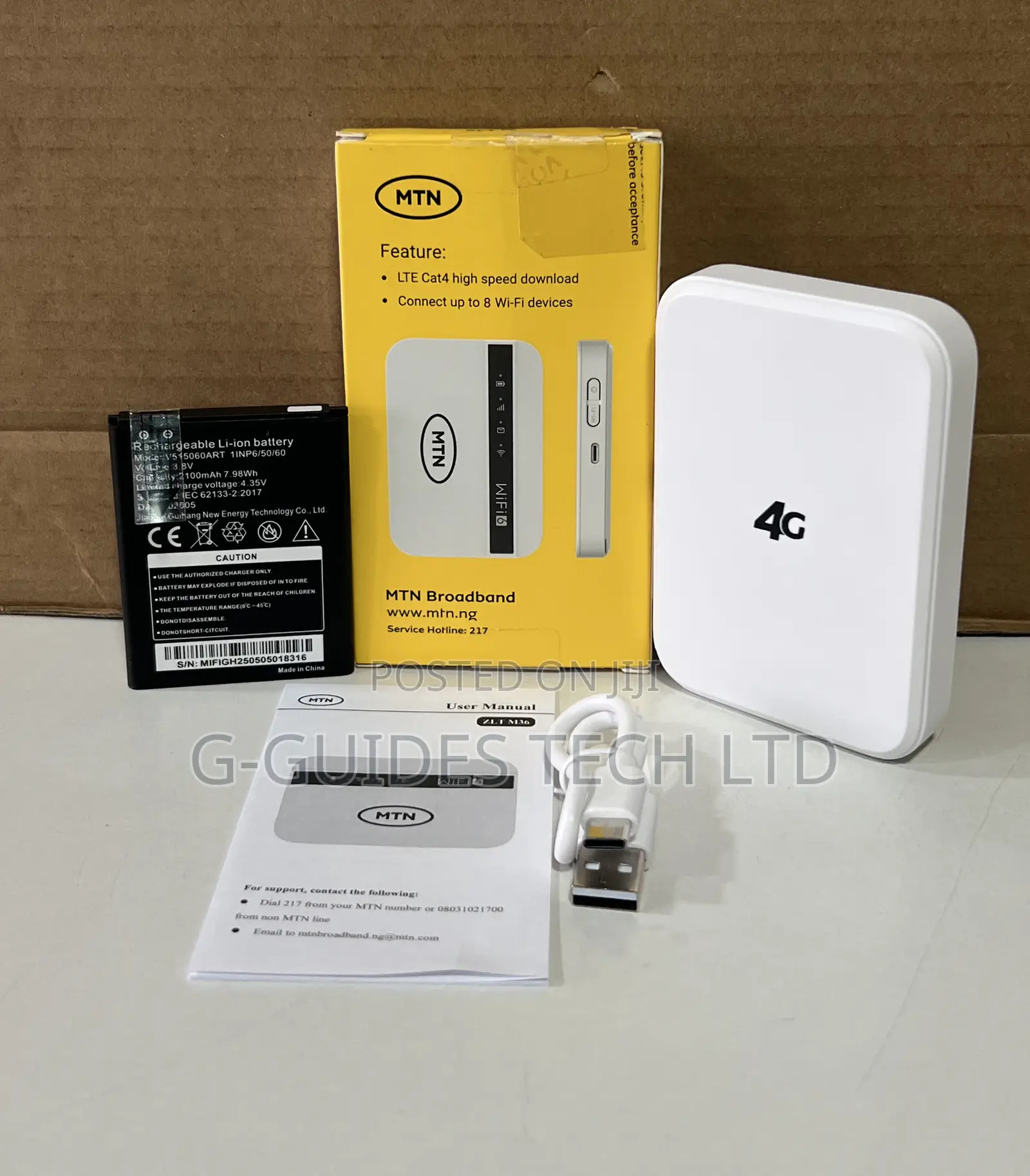 MTN 4g Broadband Universal Mifi ZLT M36