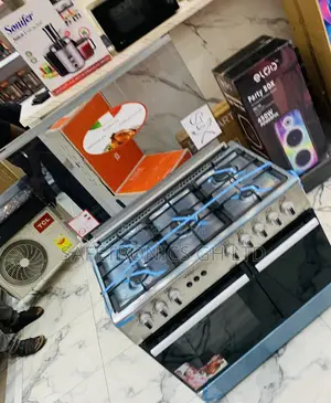 Affordable Sliver Mediatech 5 Gas Burner Oven