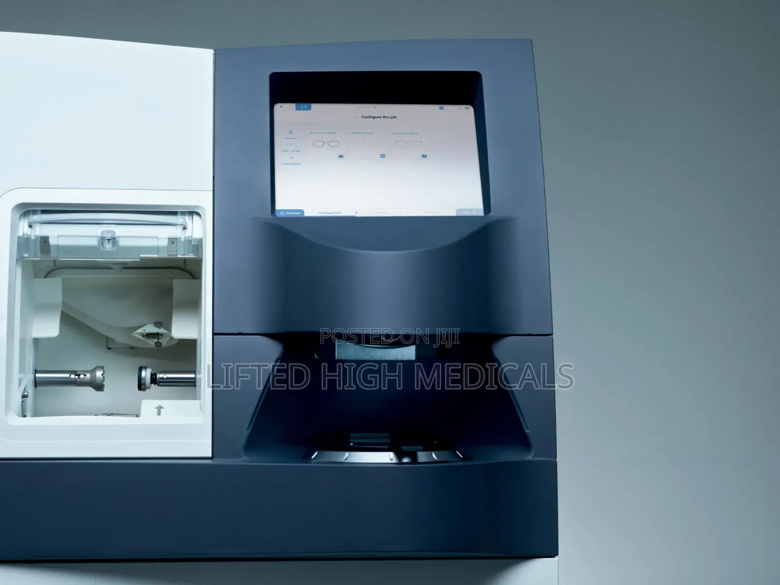 Essilor Delta 300 Automatic Lens Edger With Drill for Optical Labs