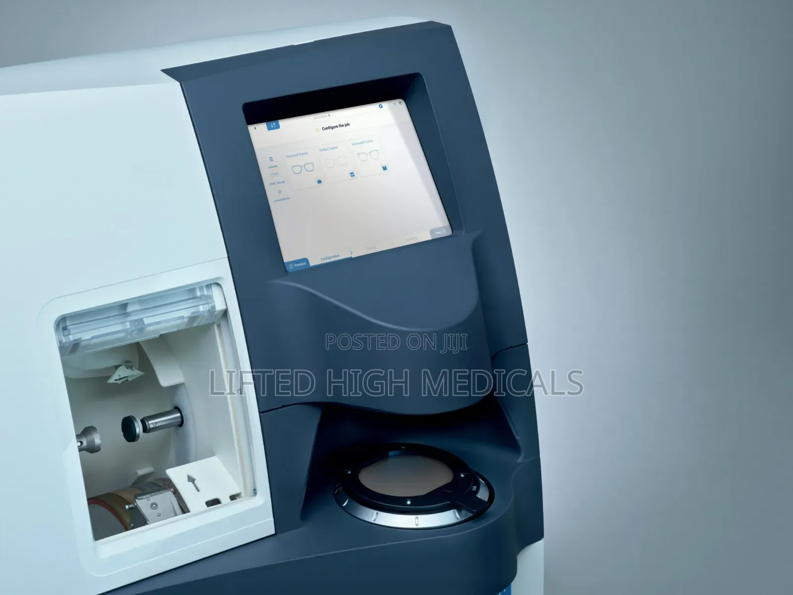 Essilor Delta 300 Automatic Lens Edger With Drill for Optical Labs