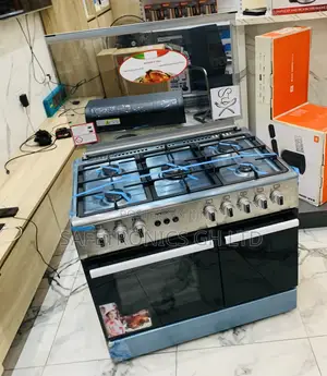 Top Class Mediatech 5 Gas Burner With Oven, Grill, and Auto Rotisserie