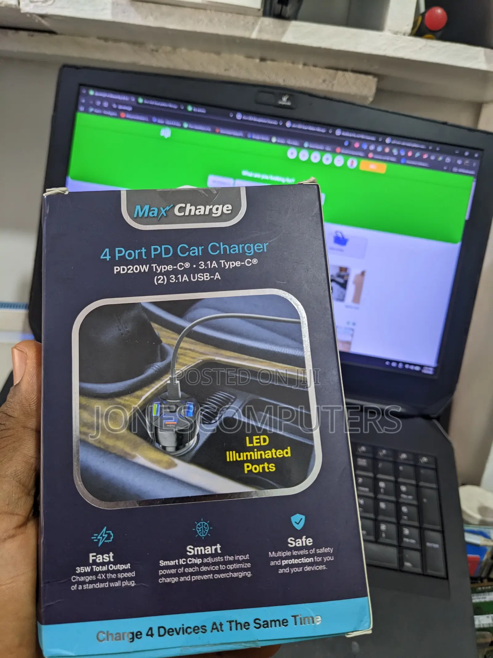 4 Port Pd Car Charger