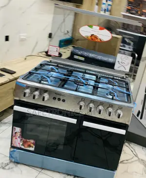 Fabulous Mediatech 5 Gas Burner With Oven, Grill, and Auto Rotisserie