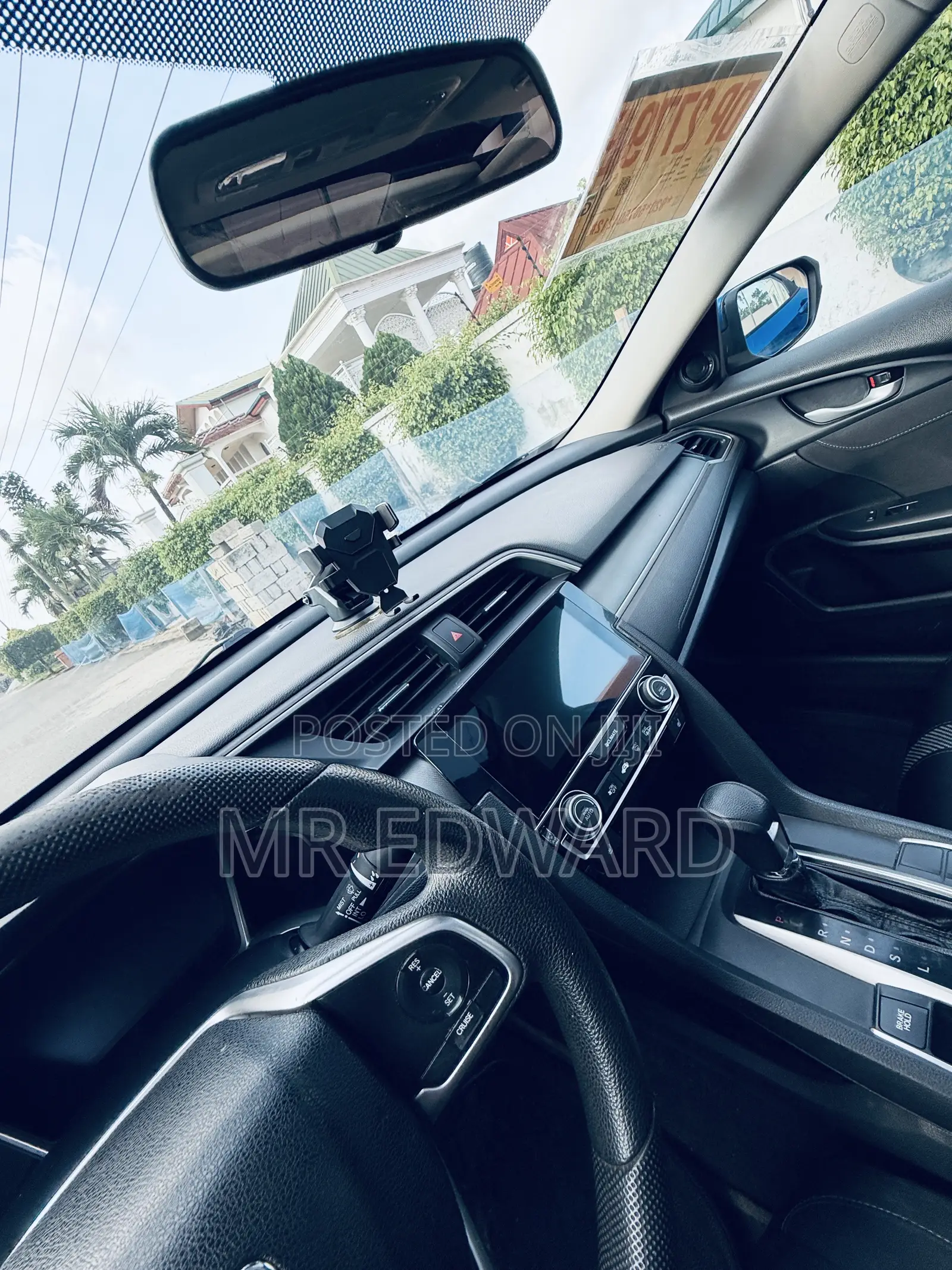 Honda Civic EX 4dr Sedan (2.0L 4cyl) 2017 Blue