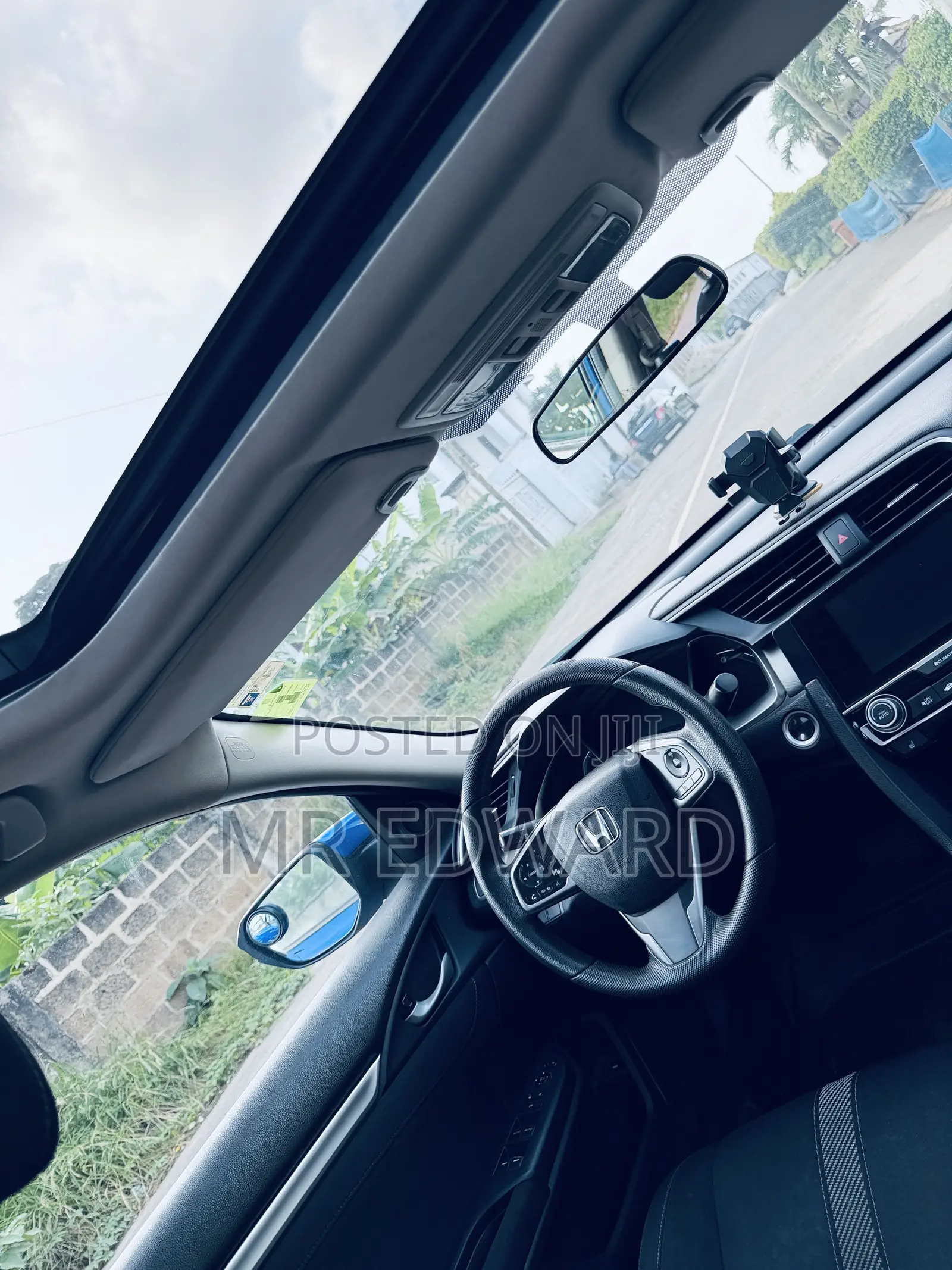 Honda Civic EX 4dr Sedan (2.0L 4cyl) 2017 Blue