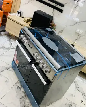 Available Mediatech 5 Gas Burner With Oven, Grill, and Auto Rotisserie