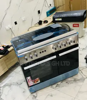 Quality Sleek Mediatech 5 Gas Burner With Ovengrill, Auto Rotisserie