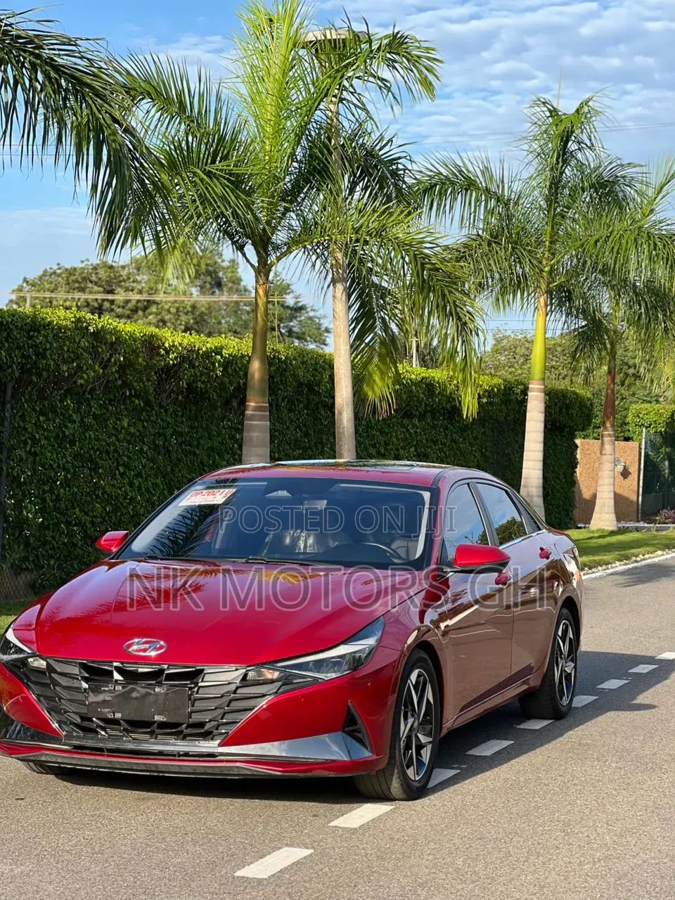 Hyundai Elantra 2022 Red