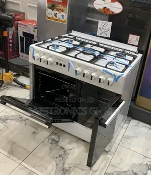 Just Order Mediatech 5 Gas Burner Oven and Grill Auto Rotisserie