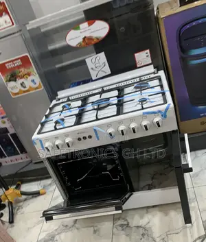Just Order Mediatech 5 Gas Burner Oven and Grill Auto Rotisserie