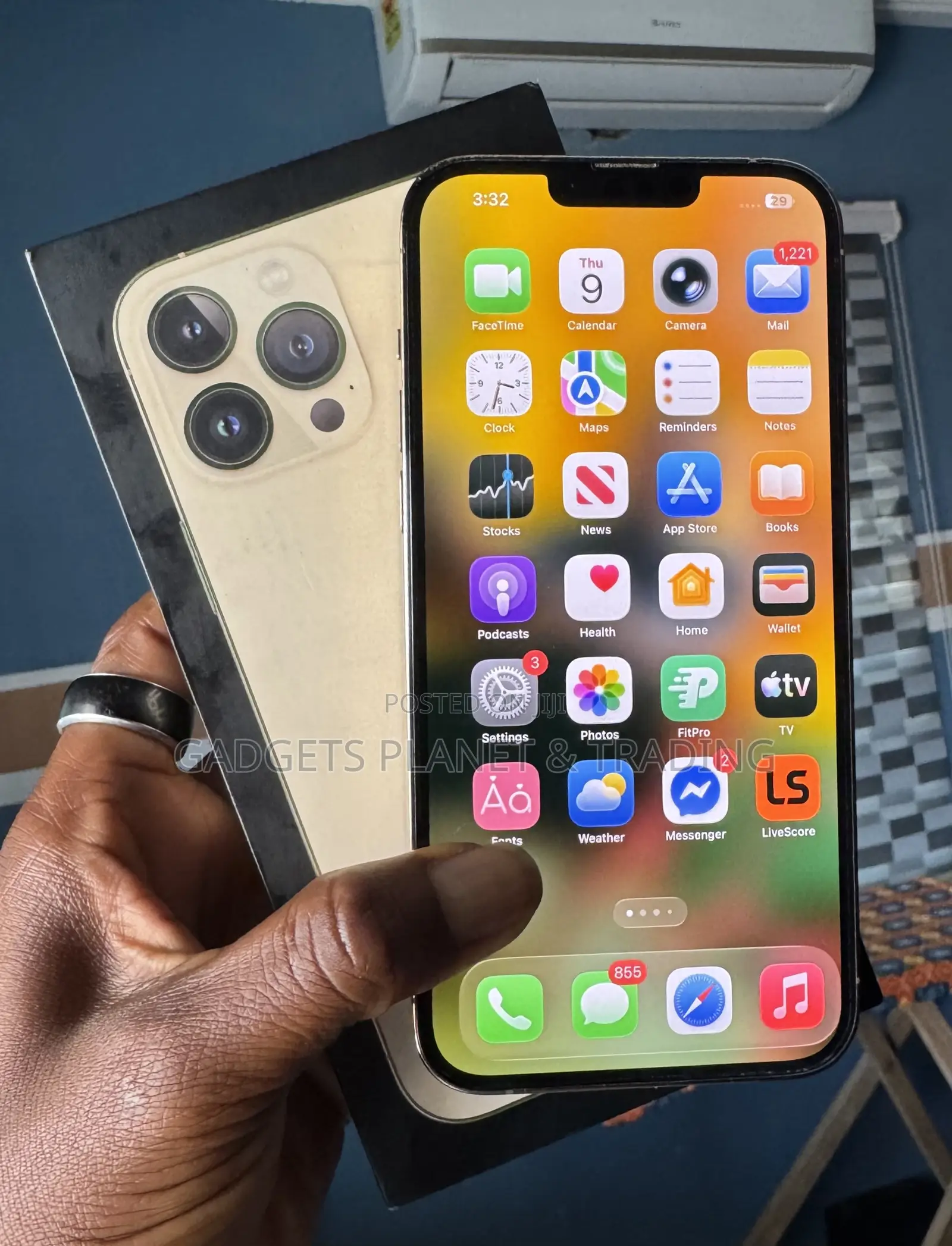 New Apple iPhone 13 Pro Max 256 GB Gold