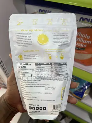 Organic Lemon Juice Powder - 284g ❗Delivery Only❗