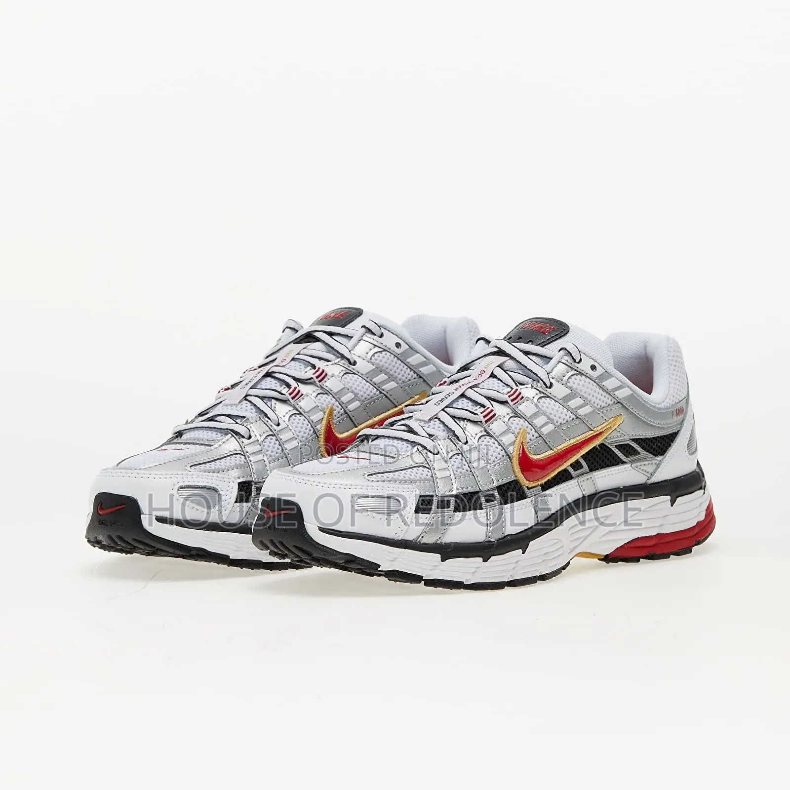 Nike P-6000 Metallic Platinum Sneakers