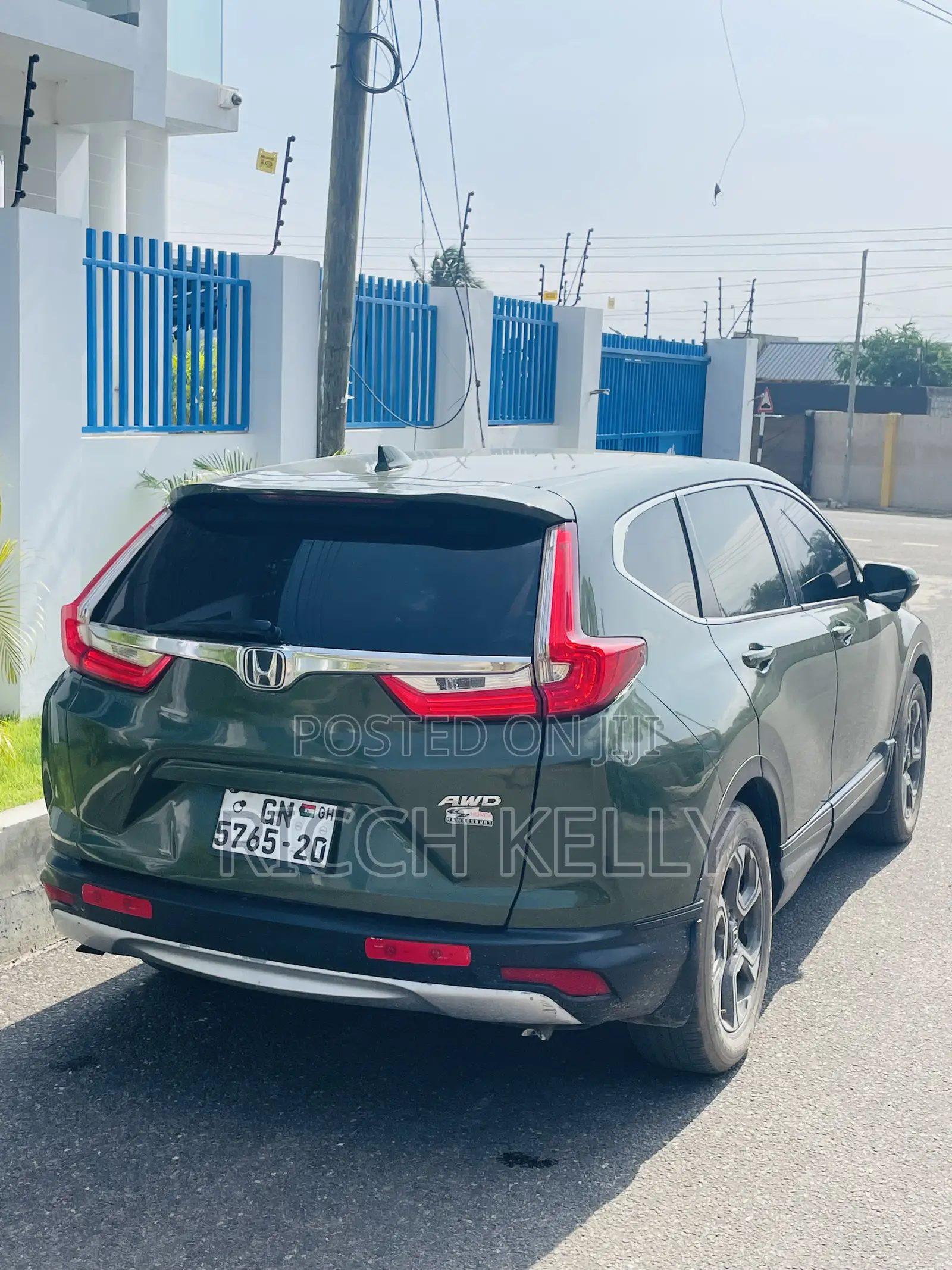 Honda CR-V EX-L 4dr SUV (1.5L 4cyl CVT) 2017 Green