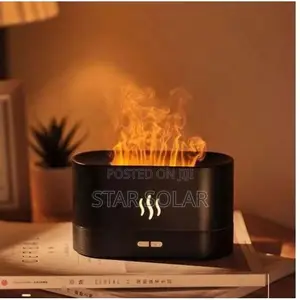 180ml Flame Aromatherapy Diffuser - Ultrasonic Humidifier,
