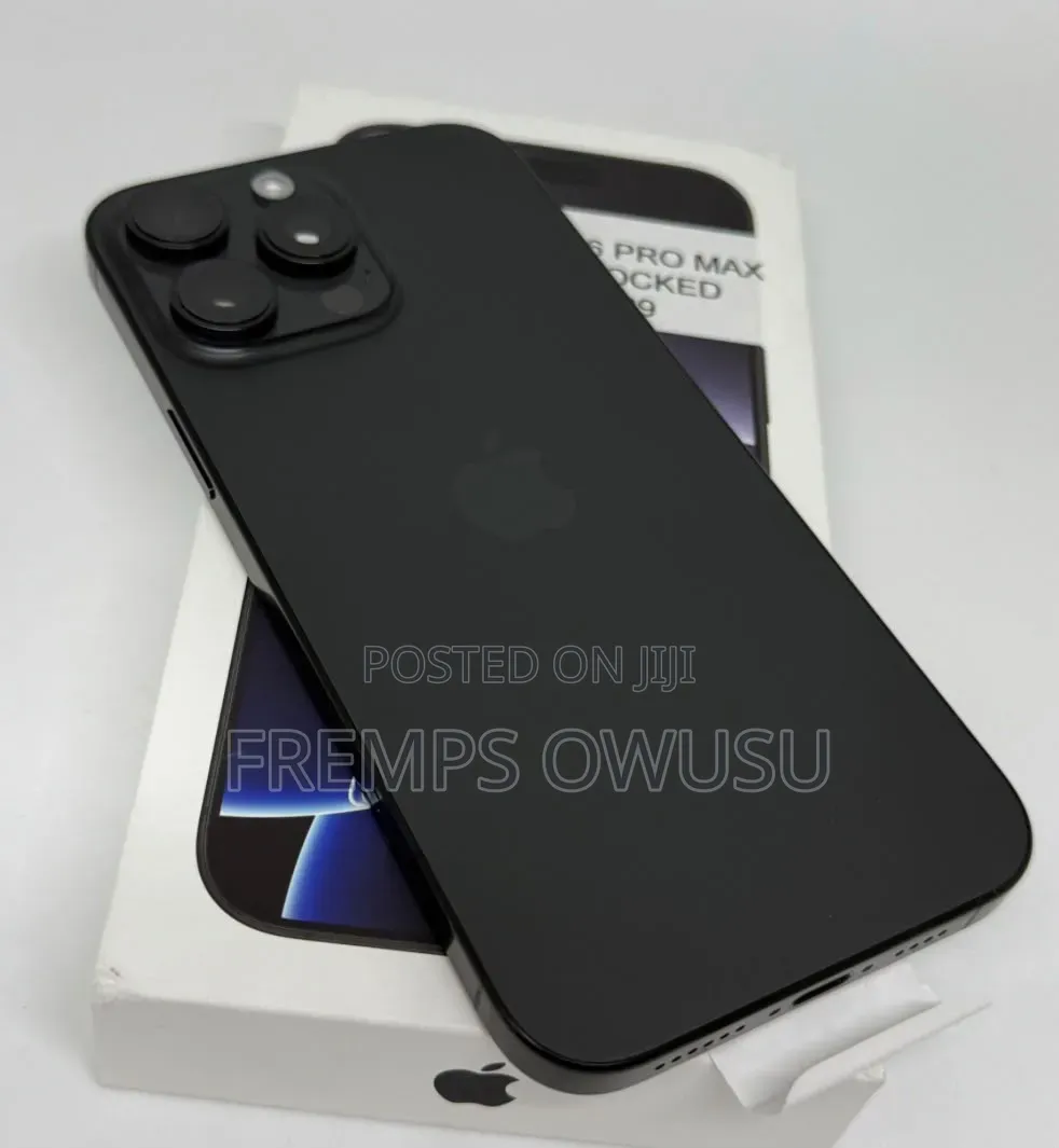 Apple iPhone 16 Pro Max 256 GB Black