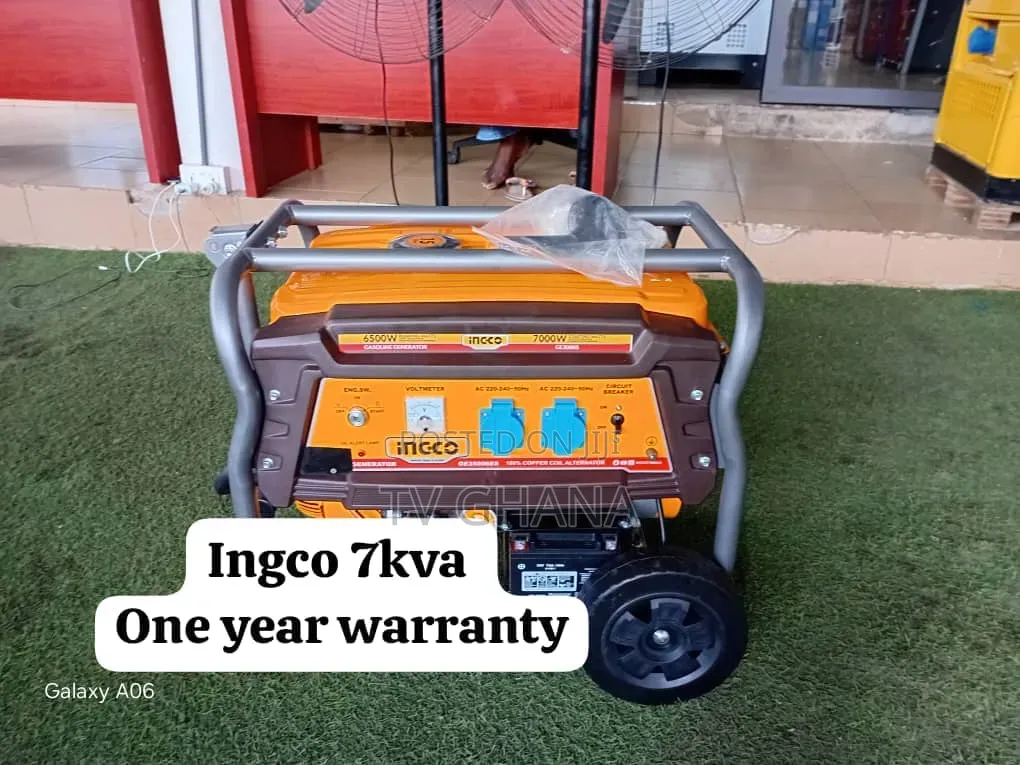 Original Ingco 7kva Key Start Generator Set 7kva