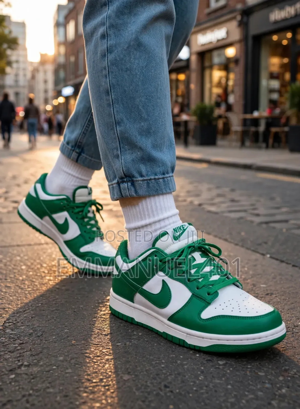 Green Casual Sneakers – Comfortable Fashion Shoes