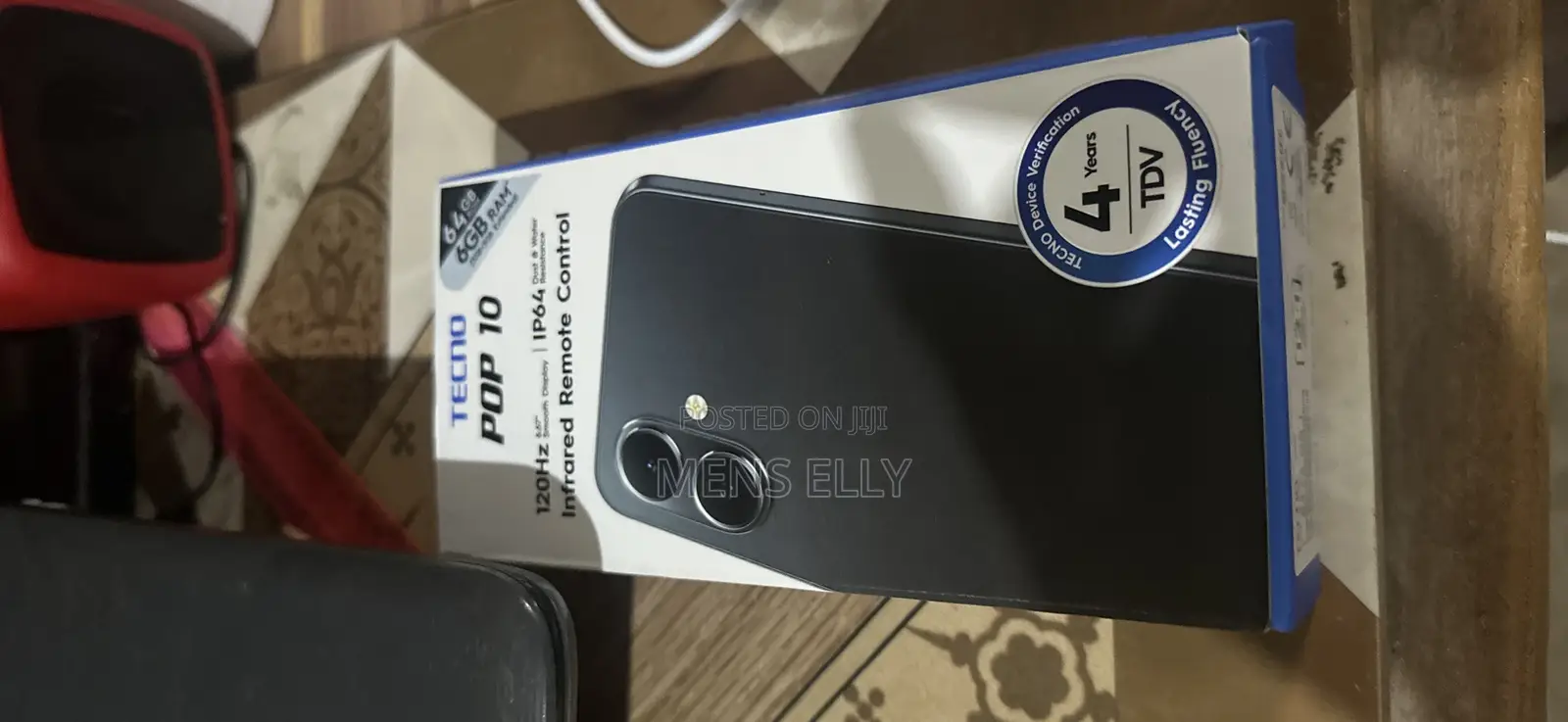 New Tecno Pop 10 64 GB Black