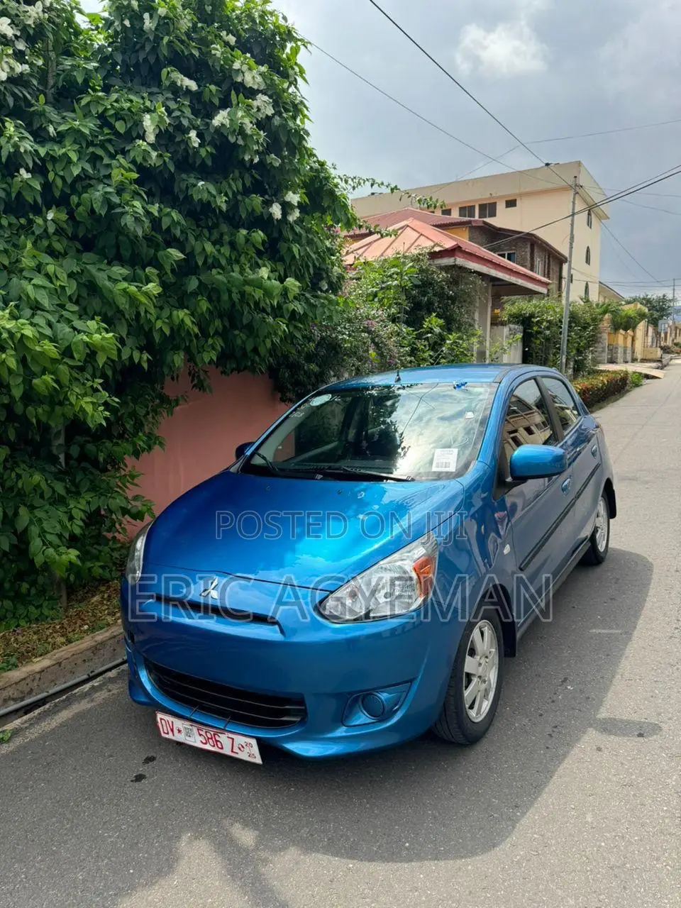Mitsubishi Mirage 2014 Blue