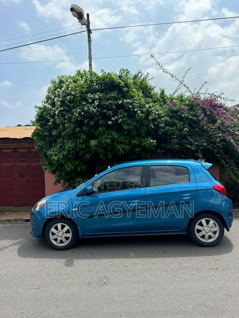 Mitsubishi Mirage 2014 Blue
