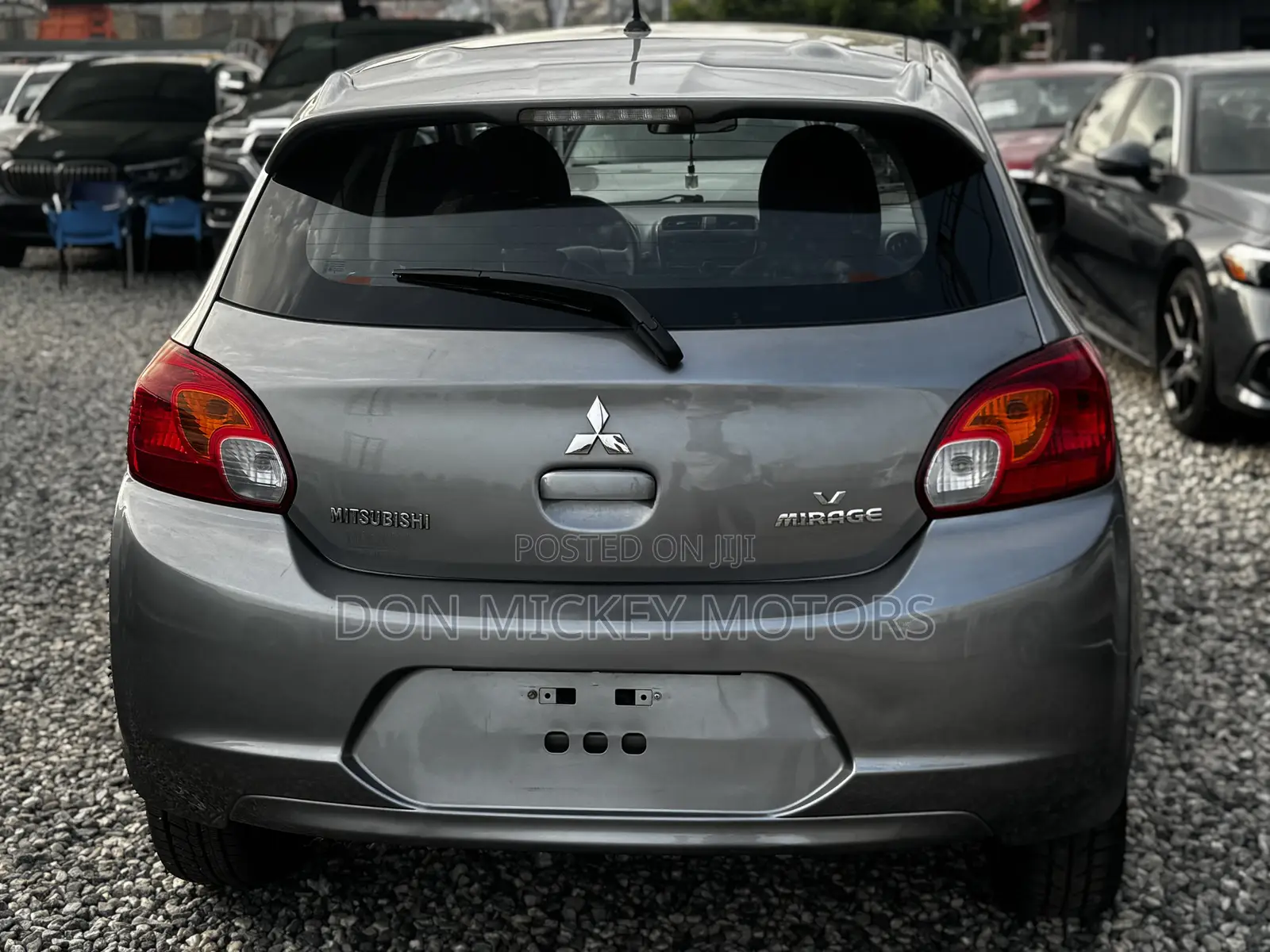 Mitsubishi Mirage DE 4dr Hatchback (1.2L 3cyl 5M) 2015 Gray