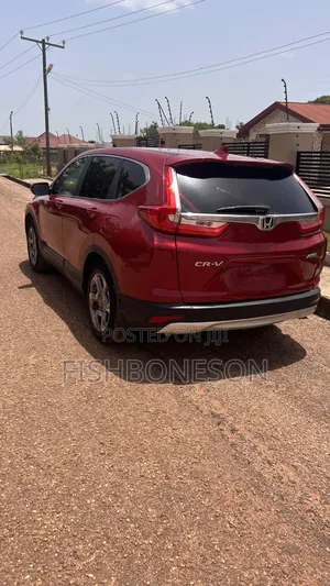 Honda CR-V EX-L 4dr SUV AWD (1.5L 4cyl CVT) 2017 Red