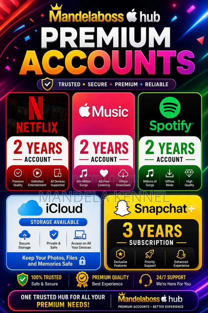 2 Years Netflix Account Available