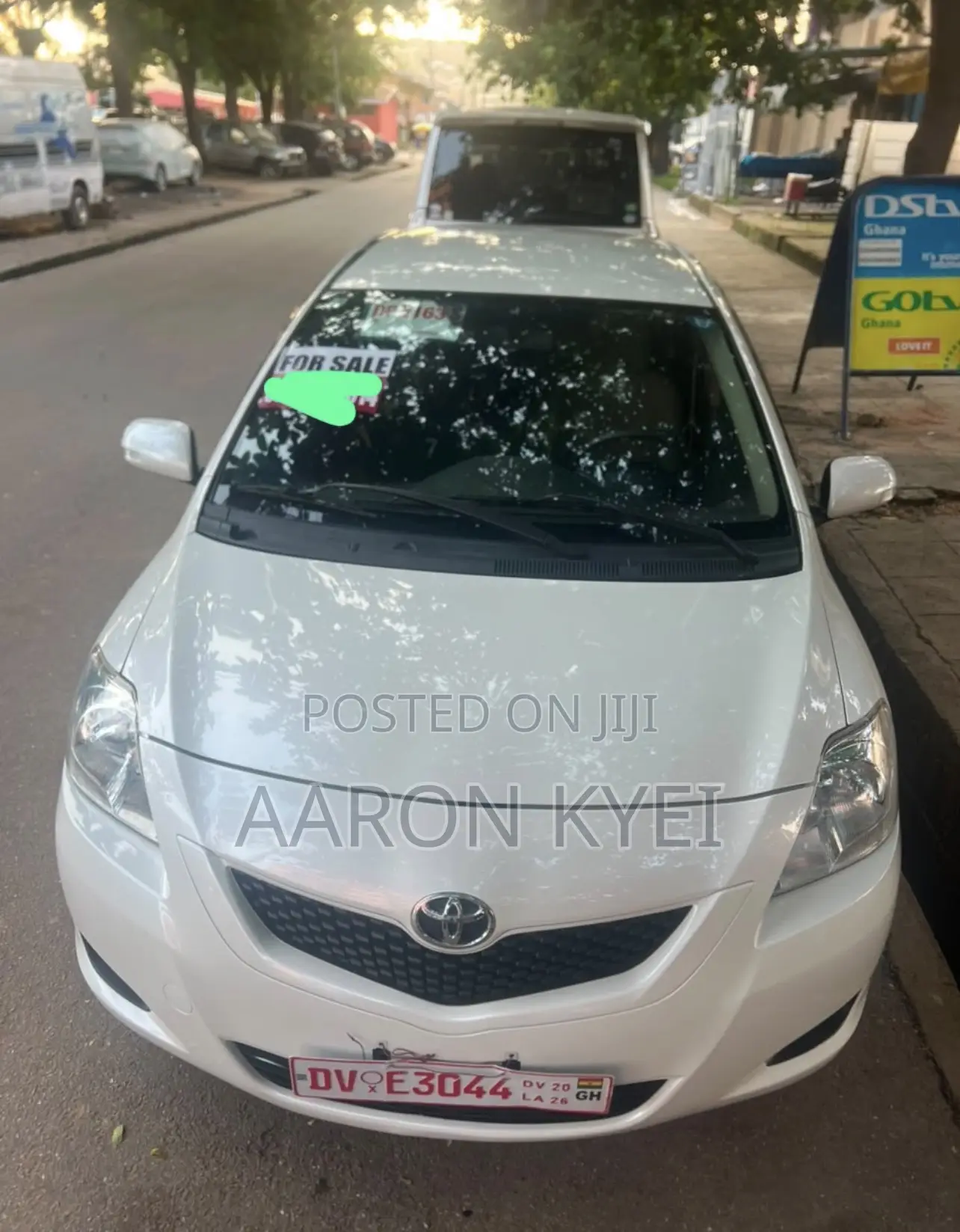 Toyota Belta 2011 White