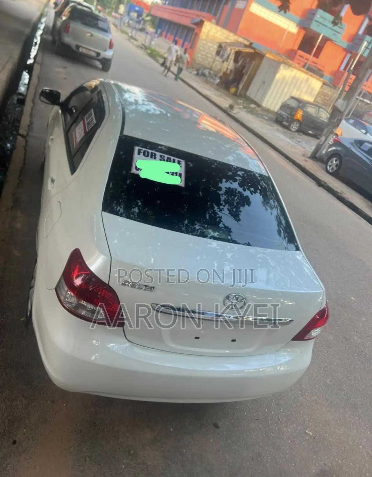 Toyota Belta 2011 White