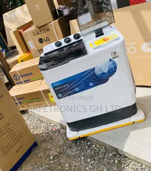 Super Authentic Midea 7 Kg Semi Automatic Top Load Washing Machine