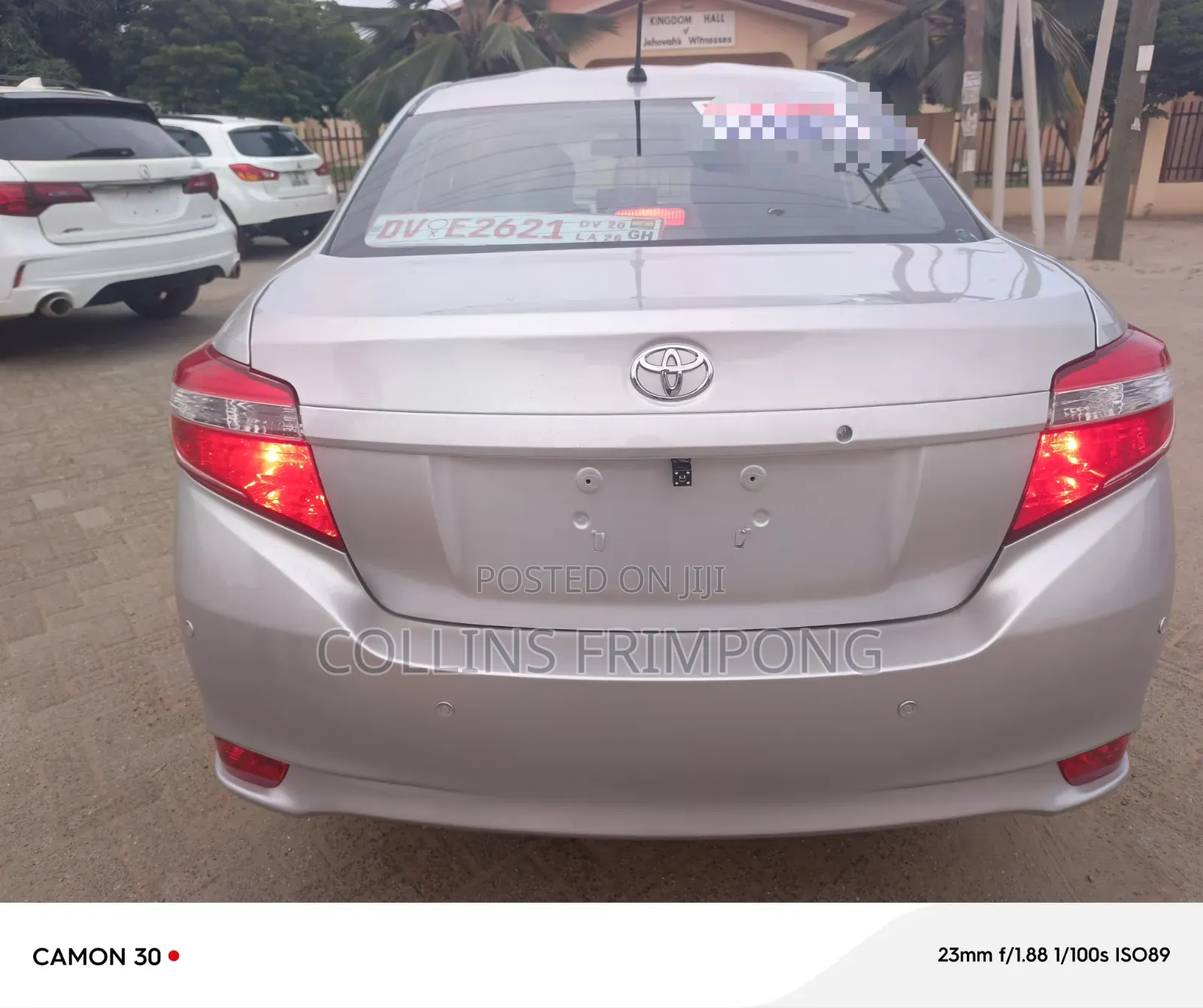 Toyota Yaris 2017 Silver
