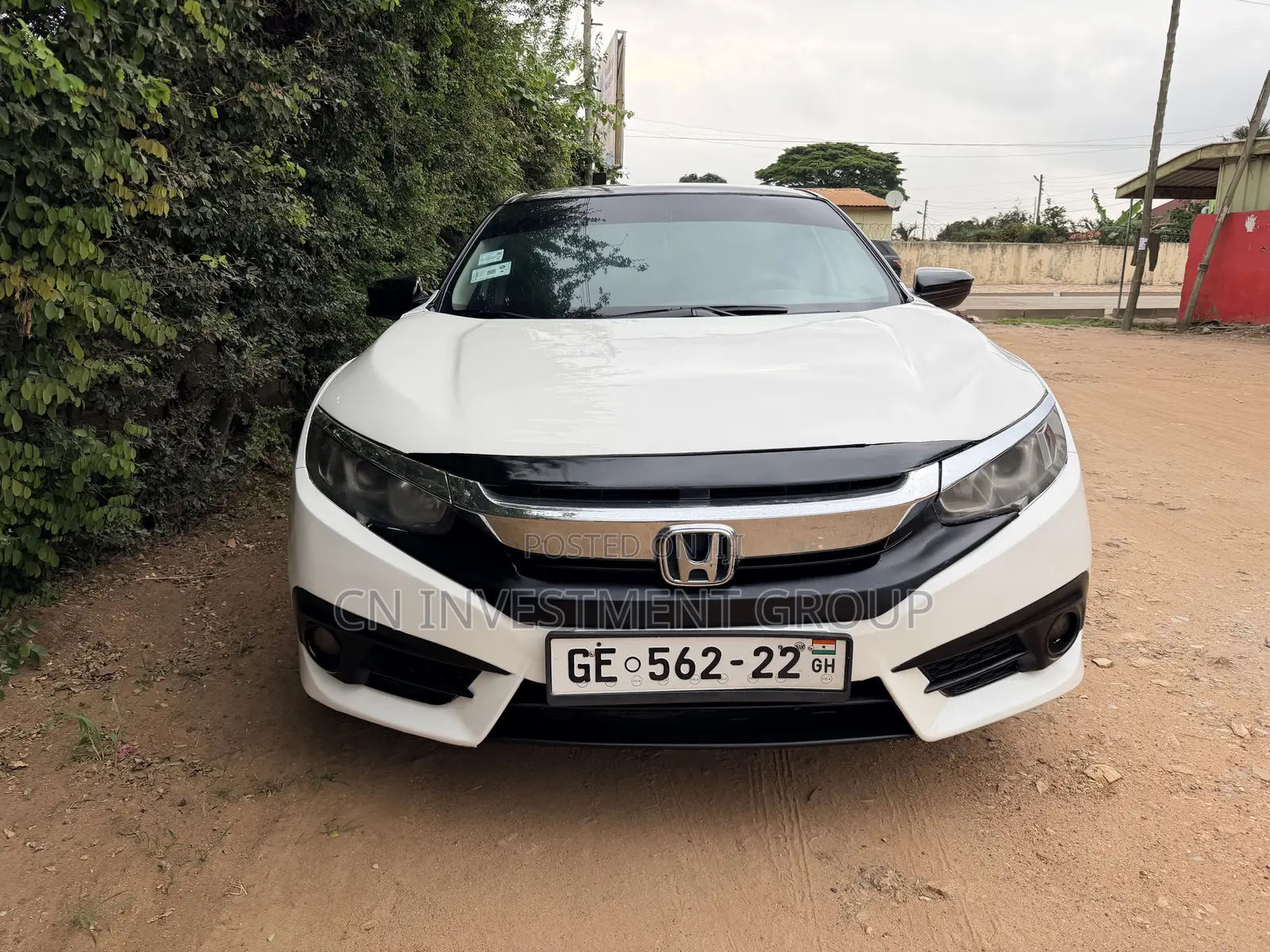 Honda Civic EX-L 4dr Sedan (1.5L 4cyl) 2016 White