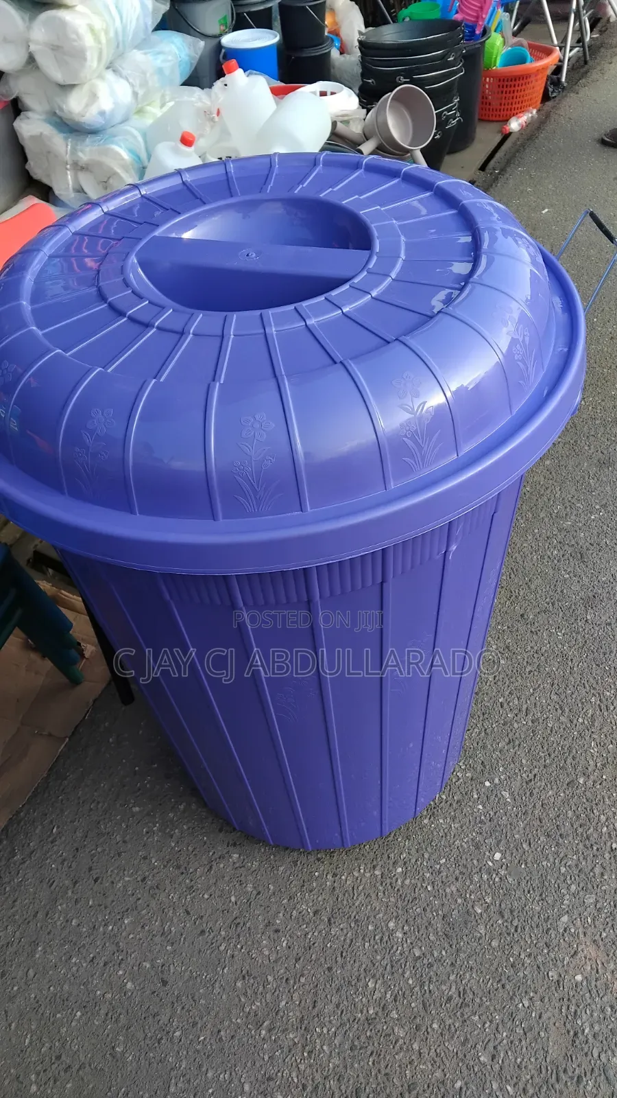 Water Storage Tank Big Ones With Metal Hands