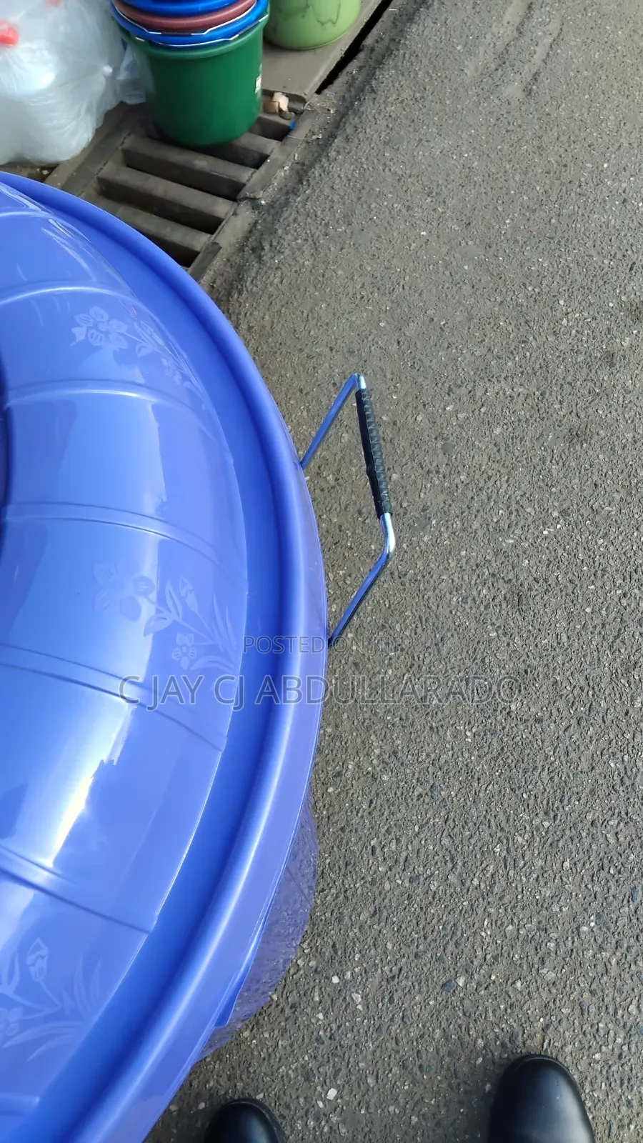 Water Storage Tank Big Ones With Metal Hands