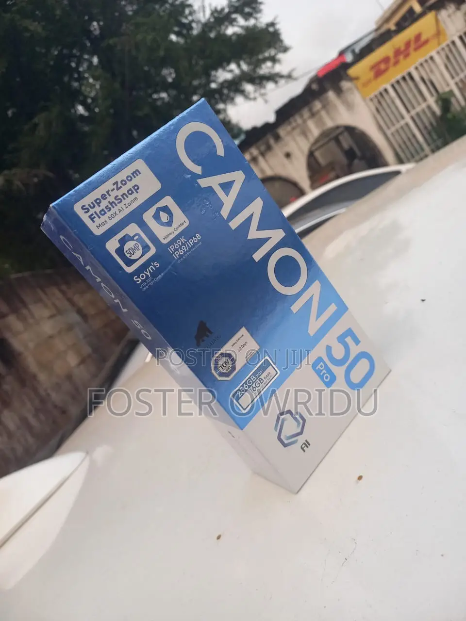 New Tecno Camon 50 Pro 256 GB Black