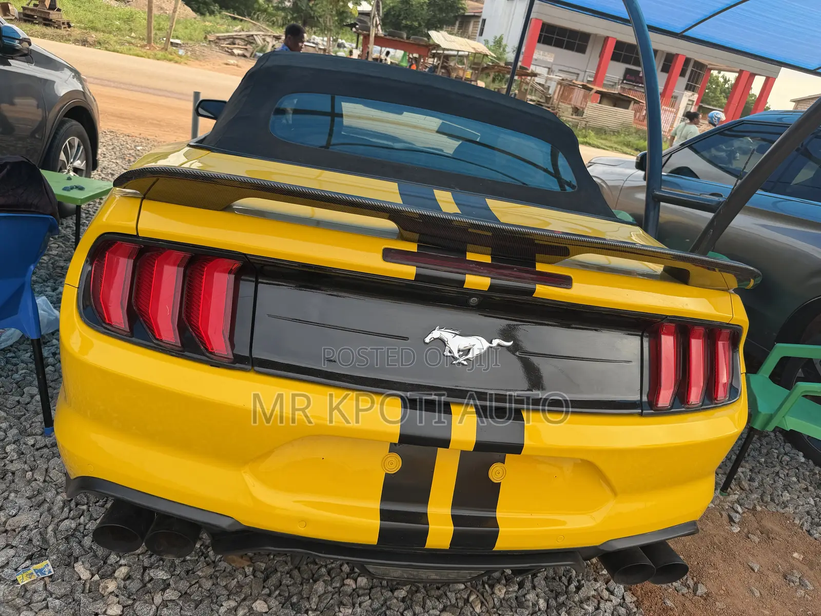 Ford Mustang 2018 Yellow