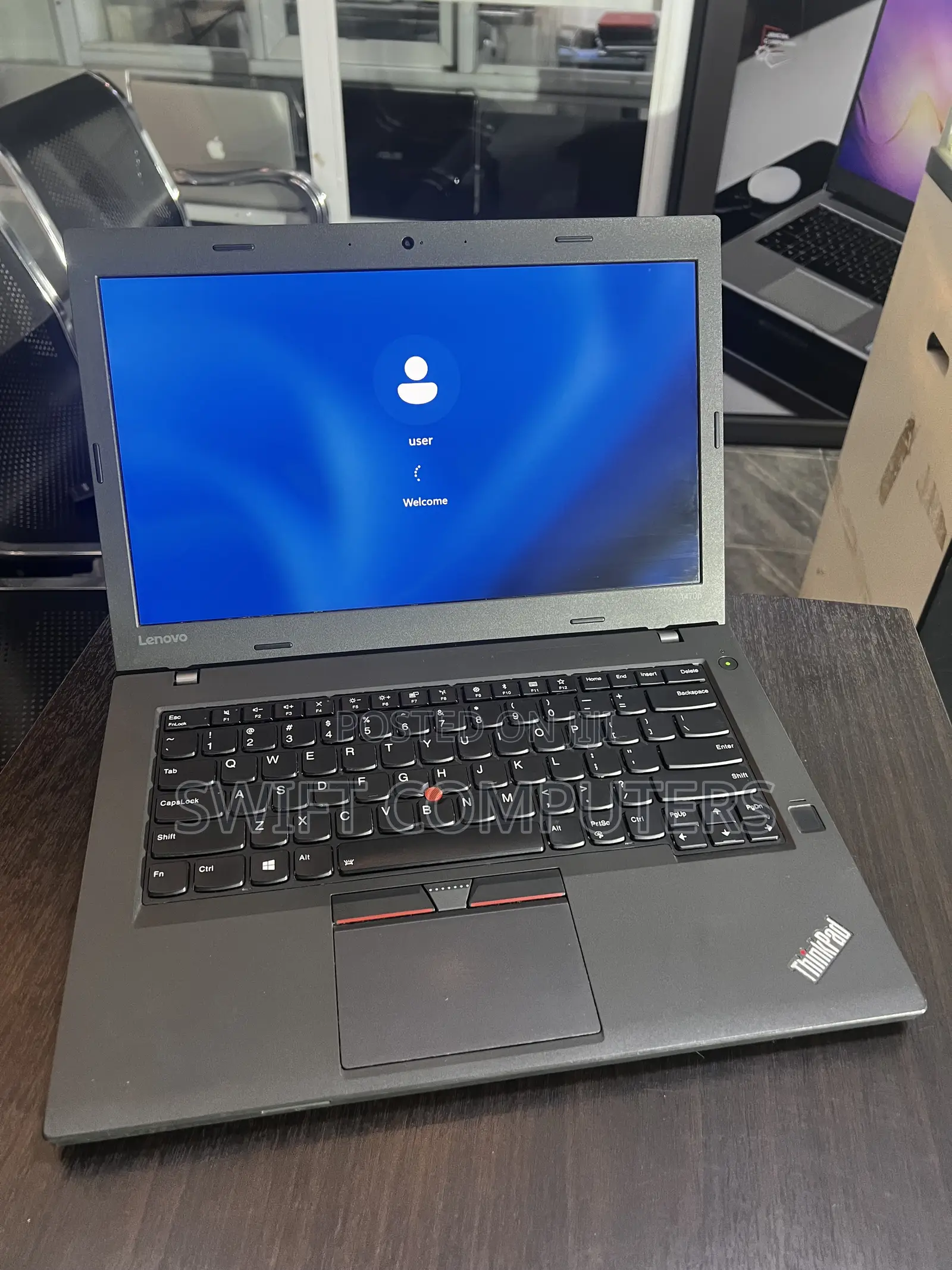 Laptop Lenovo ThinkPad T470p 16GB Intel Core i7 SSD 256GB