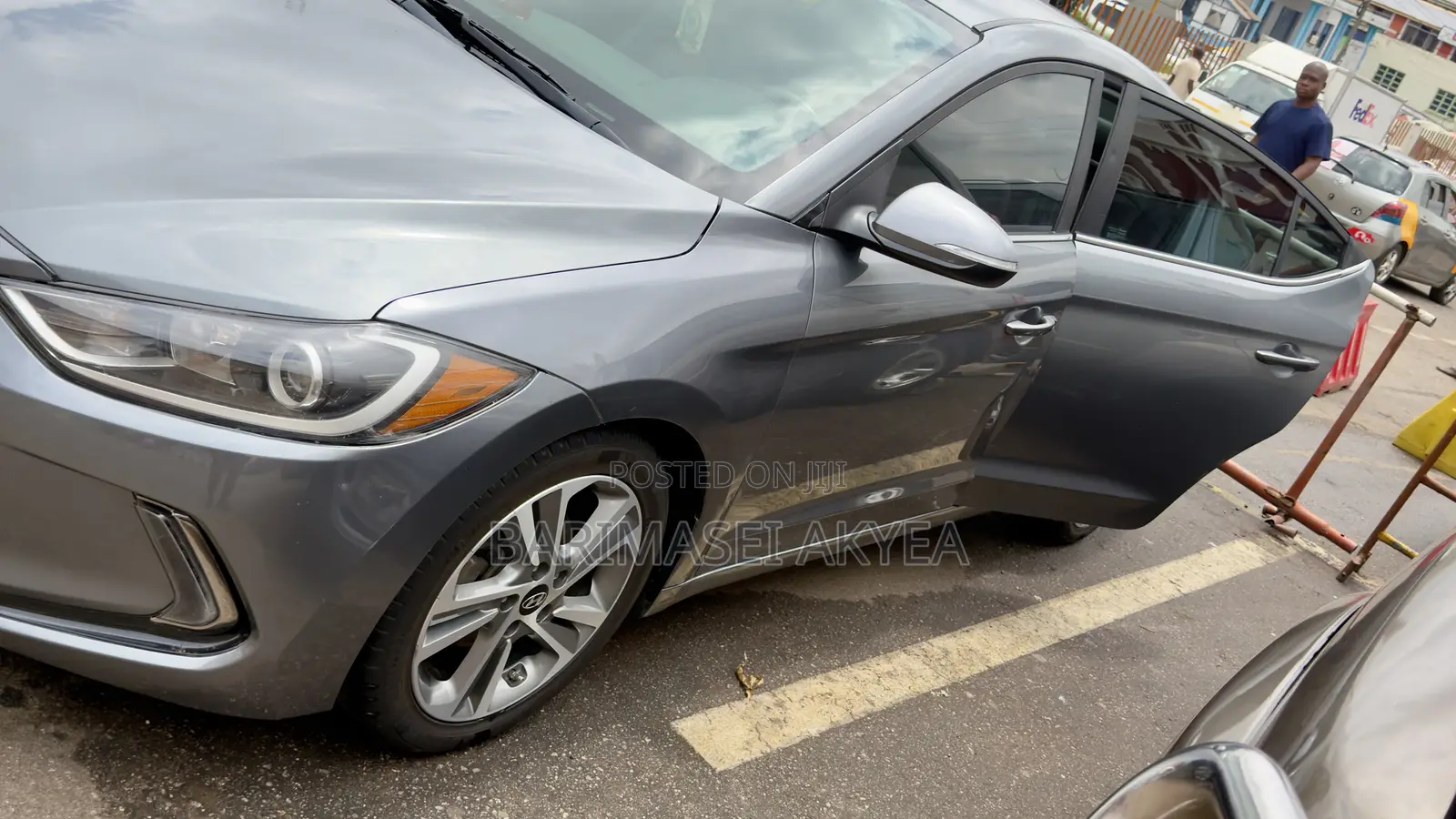 Hyundai Elantra Limited 2018 Gray