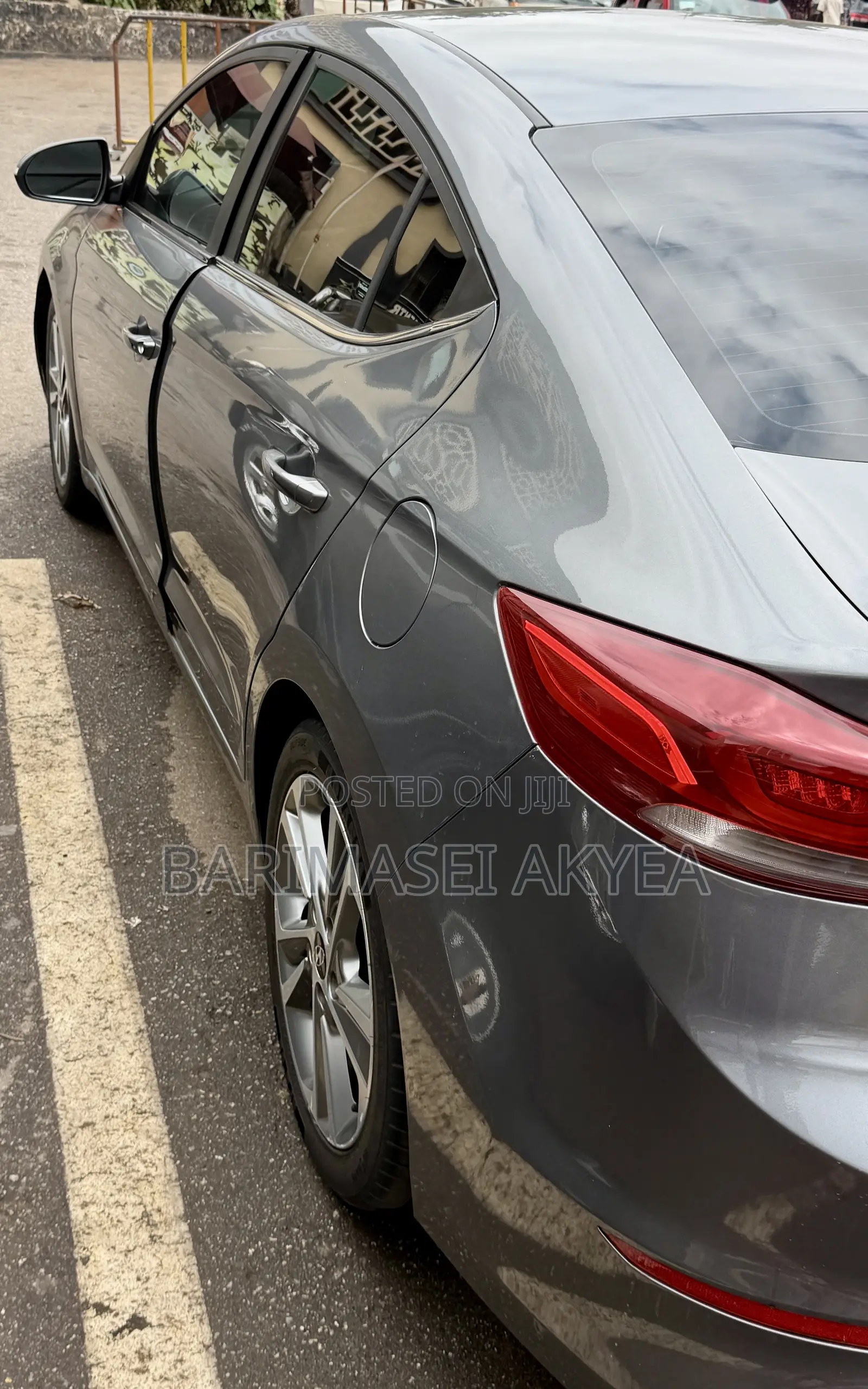 Hyundai Elantra Limited 2018 Gray