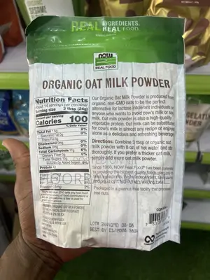 Organic Oat Milk Powder - 340g ❗Delivery Only❗