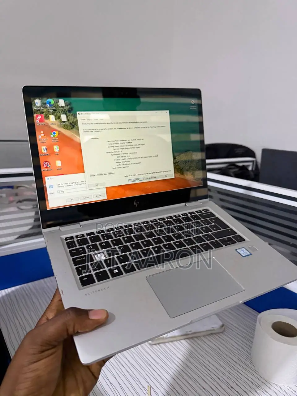 Laptop HP EliteBook x360 1030 G2 8GB Intel Core i5 SSD 256GB
