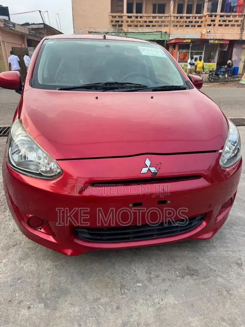 Mitsubishi Mirage 2013 Red